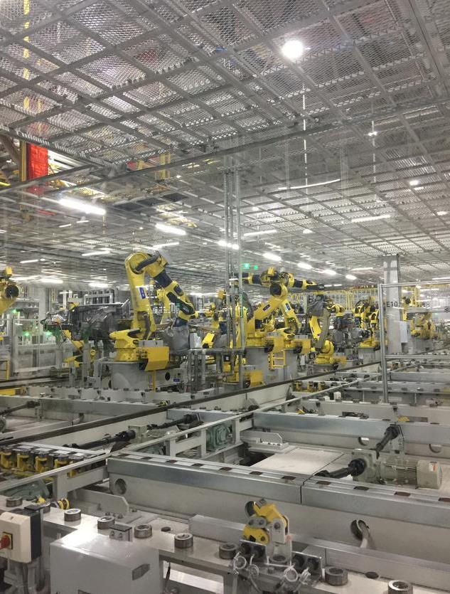 机械人自动化出产线