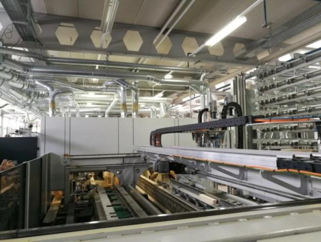 自动化出产线缓存系统进料区